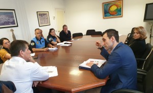 El alcalde de Santa Luca se rene con la Delegacin del Gobierno 