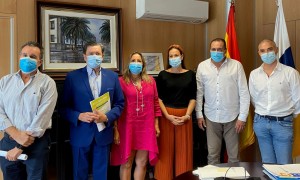 FOCS y FECAO analizan con el consejero de Sanidad Blas Trujillo la situacin del sector del ocio