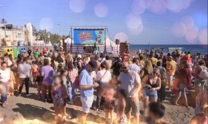 Turismo y Festejos celebra con los ms pequeos las Campanadas en playa del Ingls, KidsMas